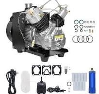 TUXING TXEDM041 4500Psi 300Bar PCP Air Compressor High Pressure Compressor  with double Cylinder Head for PCP Rifle Scuba Diving - AliExpress 13