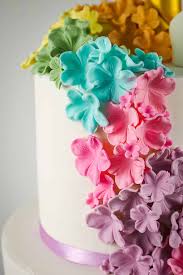 See more ideas about sugar flowers, flower cake, gum paste flowers. Easy Fondant Sugar Flowers Step By Step Tutorial Decorated Treats