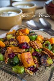 Choux De Bruxelles Avec Courge Musquee Et Noix De Pecan Choux De Bruxelles Courge Recette Choux De Bruxelles