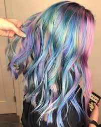 I've begun noticing a trend of old ladies 60+ having purple, pink, blue, green etc streaks in their gray hair. 12 Mermaid Hair Color Ideas Amazing Mermaid Hairstyles For 2021