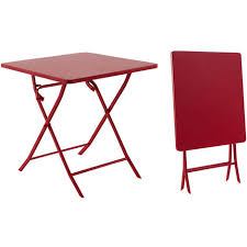 De la table de jardin à la table basse de jardin, pierimport.fr dispose d'un large choix de mobilier de jardin teck, aluminium ou résine tressée. Table De Jardin Carre A Prix Mini