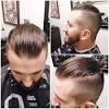 Men Ponytail Fade