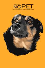 Mahbubvector I Will Draw Vector For Animal Or Any Pet In 24 Hours For 5 On Fiverr Com Vector Drawing Cartoon Dog Pets