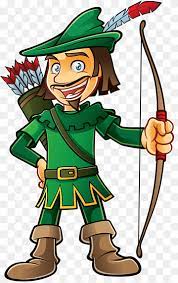 Robin hood is a legendary heroic outlaw originally depicted in english folklore and subsequently featured in literature and film. Robin Hood Png Images Pngwing