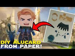 Ia punya mekanisme empat skill yaknihero's faith yang. Diy Alucard Chibi Paper Toy Mobile Legends Papercraft You Can Do At Home Youtube