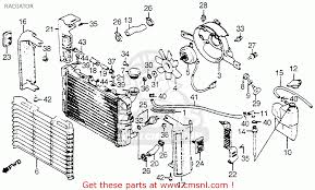 Honda Vf750c Magna 1982 C Usa Radiator Buy Radiator Spares Online