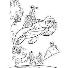 A beautiful coloring page of the finding nemo movie! Finding Nemo For Kids Finding Nemo Kids Coloring Pages