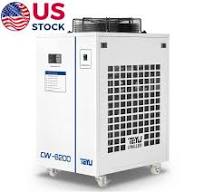 US S&A/TEYU Water Chiller CW-6200BN for 600-1000W Fiber Laser / 45KW CNC  Spindle