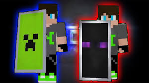 Minecraft Enderman Ve Creeper Kalkani Nasil Yapilir Youtube