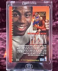 Magic Johnson Wesley Person 95 Hoops Insert RC AR-10 Rookie Phoenix Suns  Jersey