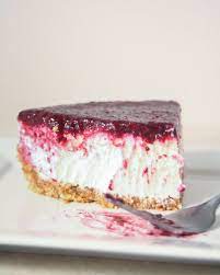 No Bake Greek Yogurt Berry Cheesecake Bare Root Girl Healthy Cheesecake Yogurt Dessert Healthy Summer Desserts