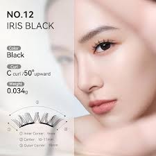 WOSADO Magnetic Lashes No.12 Iris Black