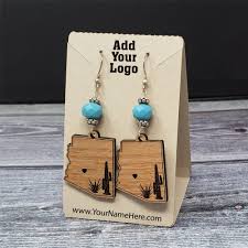 You can watch the video here.things you'll need:1. Rounded Corner Square And Rectangle Jewelry Display Cards