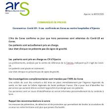 Covidtracker est un outil permettant de suivre l'évolution de l'épidémie à coronavirus en france et dans le monde. Prefet Haute Corse On Twitter Covid 19 Communique De L Arscorse1 Https T Co 8rjxbwpdlb Twitter