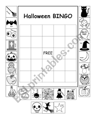 We've included everything you need to make your own bingo game for a fun interactive day. Make Your Own Halloween Bingo Cards Esl Worksheet By Makubaku