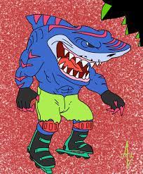 Streex Street Sharks Shark Art Character Art Cool Cartoons