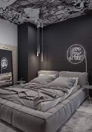 Modern mens bedroom ideas with black wall and large mirror with recessed lighting ma luxury bedroom master masculine bedroom design minimalist bedroom design. Stylish Bedroom Ideas For Men Men S Bedroom Decoholic