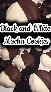 Black And White Mocha Black And White Mocha Cookies New Dessert Recipe Yummy Cookies White Cookie Recipe
