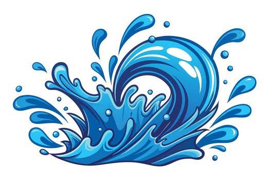 Ocean Splash Vector Art, Icons, and Graphics for Free Download