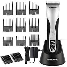 4.6 out of 5 stars. Navanino Professional Hair Trimmer Men S Hair Trimmer Beard Trimmer Precision Trimmer Long Hair Trimmer Battery And Mains Operated Waterproof 11 Border Combs Suitable For Men And Families Amazon De Health Personal