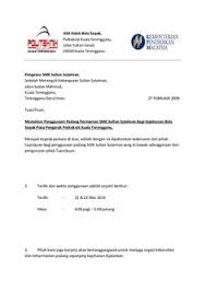 Kesemua ini haruslah ditulis di sebelah kanan. Contoh Surat Jemputan Pertandingan Bowling Contoh Surat