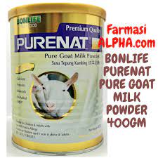 Goat's milk powder/goat's milk drinks,goat's milk tea/goat's milk coffee /goat's milk soapsand shampoos. Bonlife Purenat Pure Goat Milk Powder 400g Shopee Malaysia