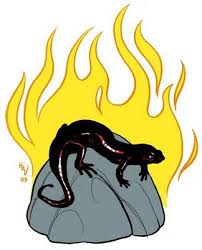 The Salamander Devours His Tail Fahrenheit 451 Page 82 The Salamander Is Believed To Be Closely Related To Fire As It Lives In Fahrenheit 451 Symbols Faber