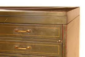 Globe wernicke letter file cabinet table top 12 drawer treasury dept post office. Vintage Army Green Steel Flat File Map And Blueprint Cabinet By Globe Wernicke At 1stdibs