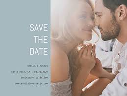 Now let's make sure your family and friends have plenty of advance notice to join the celebration. Free Save The Date Templates Save The Date Card Maker
