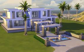 Modmodern house plans / sloping lot house plans (18). Mod The Sims Modern Hills No Cc Sims 4 Modern House Sims 4 Houses Sims House