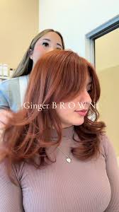 The most gorgeous GINGER B R O W N🍂 #fyp #houstonblondespecialist #h...