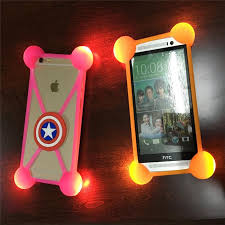 Wholesale Led Phone Case Rubber Light Up Case 2016 Hot Selling Cheap Light Up Cell Phone Case Suppliers China Wholesale Price Shunjie