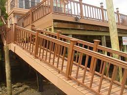 Beautiful Elevated Deck With Ramp Wheelchair Ramp Design Staircase Design Ramp Design