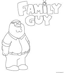 All rights belong to their respective owners. Family Guy Peter Griffin Cartoon Coloring Pages Printable