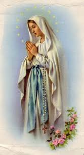Our Lady Of The Rosary Blessed Virgin Mary Blessed Mother Mary Our Lady Of Lourdes