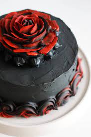 A red velvet cake is instantly recognizable with its bright red color offset by a white cream cheese frosting. Halloween Red Velvet Cake Briana S Kitchen
