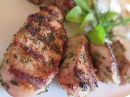 Schweinelende Mit Krauter Knoblauch Marinade 3 5 5