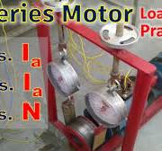 DC Series Motor Practical | Brake Load Test | Characteristics of Torque,  Armature Current and Speed