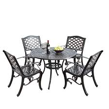 Check spelling or type a new query. Oakland Living Traditional Outdoor Dining Set 42 In Round Table Antique Copper Set Of 5 Rona