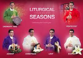 Colors, liturgical.—by a law of her liturgy the church directs that the vestments worn by her sacred ministers, and the drapery used in the decoration of . Liturgical Colours And Seasons Together At One Altar