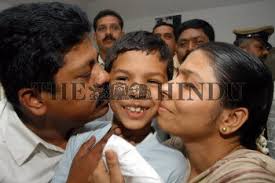 Chandan Reddy, an 8 year old boy kidnapped near Koramangala and taken to  Kerala...