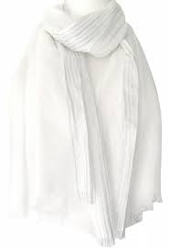 Black And White Scarf Png Large Pure White Scarf With Sparkly Silver Stripes To The Edges Beautiful Quality Light Weight Cotton Blend Fabr White Scarves Pashmina Wrap Fair Trade Scarves