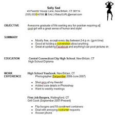 Finally, i am adept at using all software programs necessary for the role, such as epos now, mastersoft, and ms office. Writing A Good Resume Student Exercise Education World