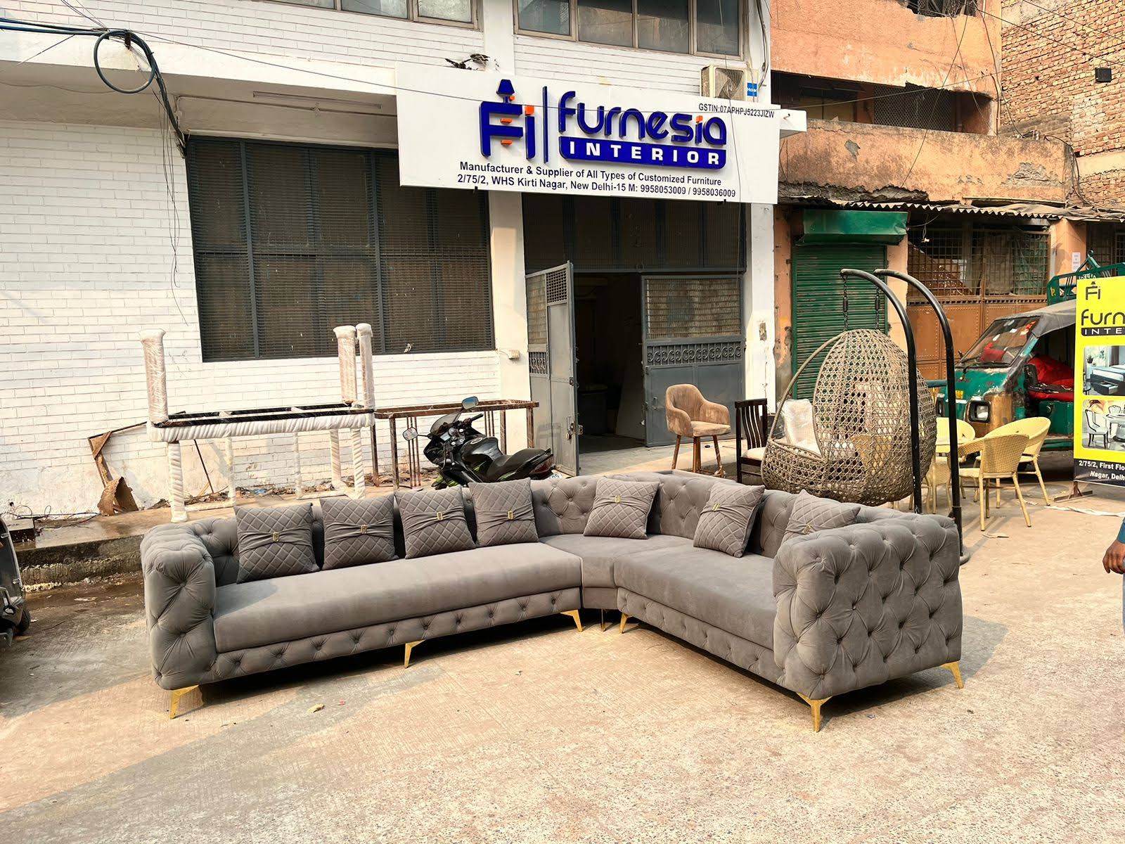 Corner sofa set