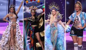 La representante de colombia, laura olascuaga, logró destacarse con un traje que homenajeó a la comunidad indígena wayuú. Mdurigctr Up6m