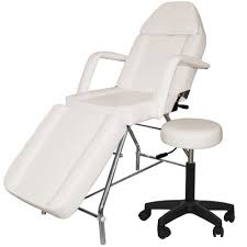 New Adjustable Portable Medical Dental Chair W Stool Combination White Chair Spa Room Decor Furniture Packages