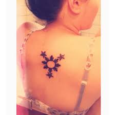 Filipino Stars And Sun On Putter Lower Forearm Left Side Filipino Tattoos Tattoos Picture Tattoos