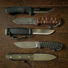 Photo Scablands Bushcraft This Wednesdays Which Knife Would You Choose From Top To Bottom Morakniv Bushcraft Black Knife Bushcraft Outdoor Survival