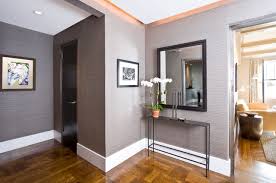 The baseboards in this bathroom might be even slimmer than the previous room, rising just enough to ward off any pooling water but otherwise leaving the walls uncovered. 9 Eye Catching Baseboard Designs