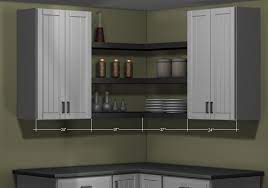 Kitchen wall cabinet corner shelf. Blind Corner Ikdo